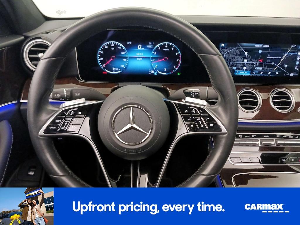 used 2022 Mercedes-Benz E-Class car, priced at $38,998