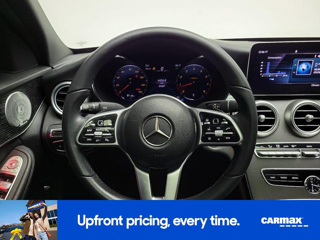 used 2021 Mercedes-Benz C-Class car, priced at $26,998