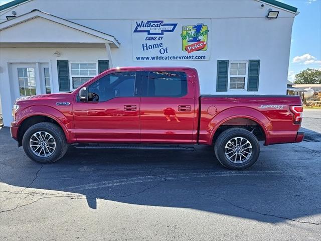 used 2018 Ford F-150 car, priced at $19,990