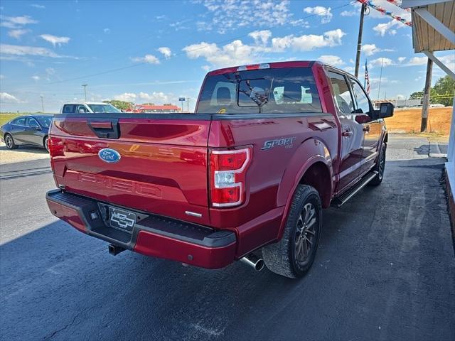 used 2018 Ford F-150 car, priced at $19,990