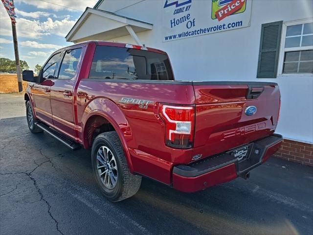 used 2018 Ford F-150 car, priced at $19,990