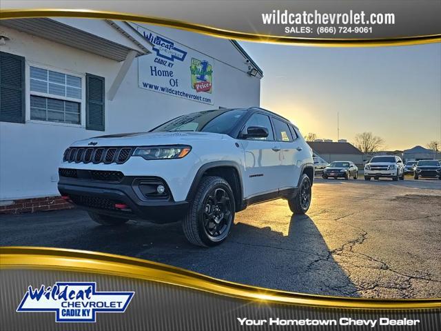 used 2023 Jeep Compass car, priced at $23,990