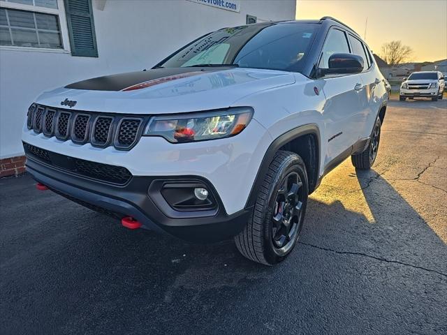 used 2023 Jeep Compass car, priced at $23,990