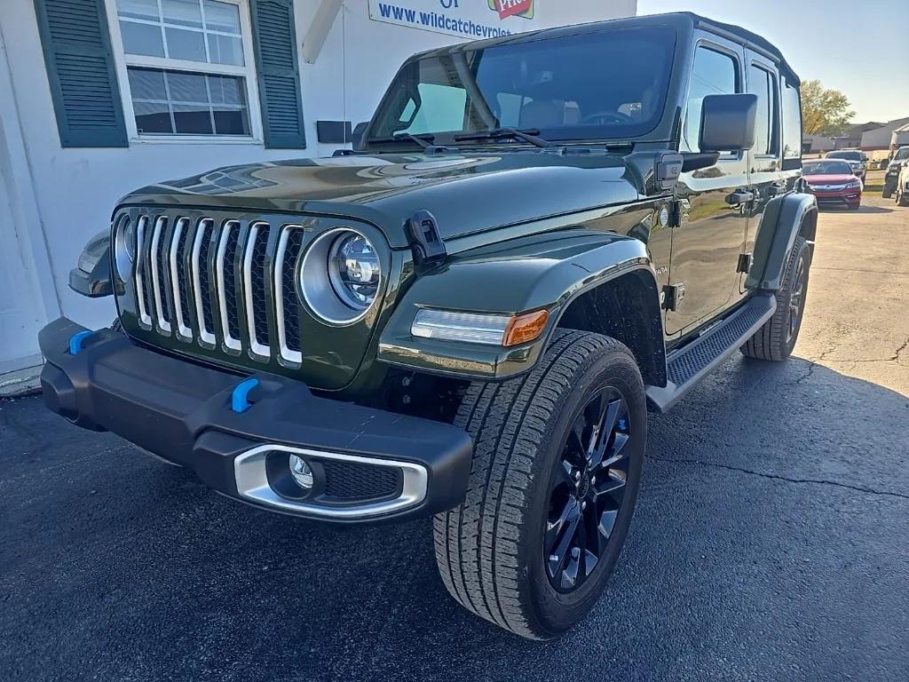 used 2023 Jeep Wrangler 4xe car, priced at $36,482