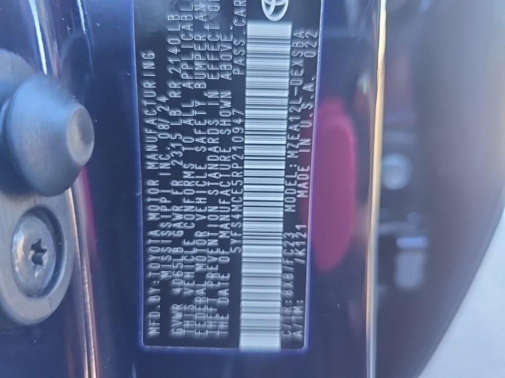 used 2024 Toyota Corolla car, priced at $23,109