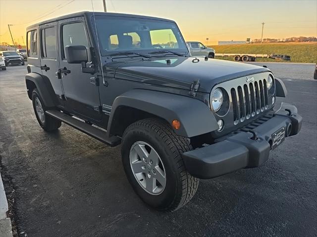 used 2017 Jeep Wrangler Unlimited car, priced at $17,990