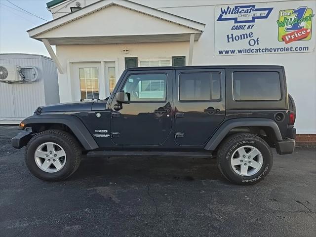 used 2017 Jeep Wrangler Unlimited car, priced at $17,990