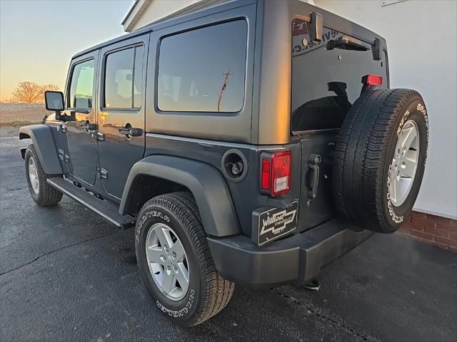 used 2017 Jeep Wrangler Unlimited car, priced at $17,990