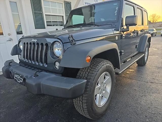 used 2017 Jeep Wrangler Unlimited car, priced at $17,990