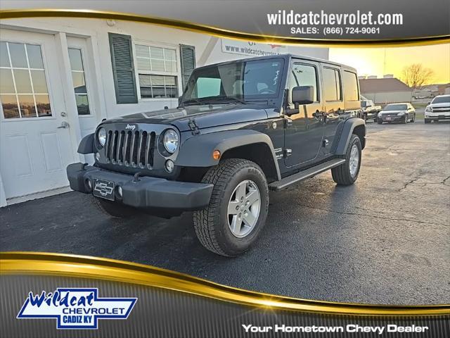 used 2017 Jeep Wrangler Unlimited car, priced at $17,990