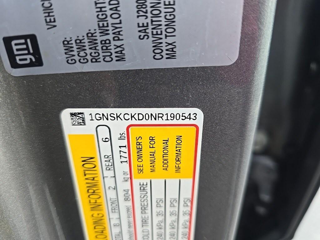 used 2022 Chevrolet Suburban car, priced at $40,395