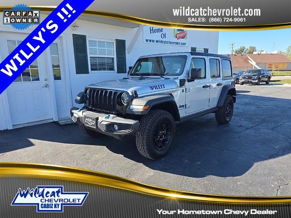 used 2023 Jeep Wrangler 4xe car, priced at $28,188