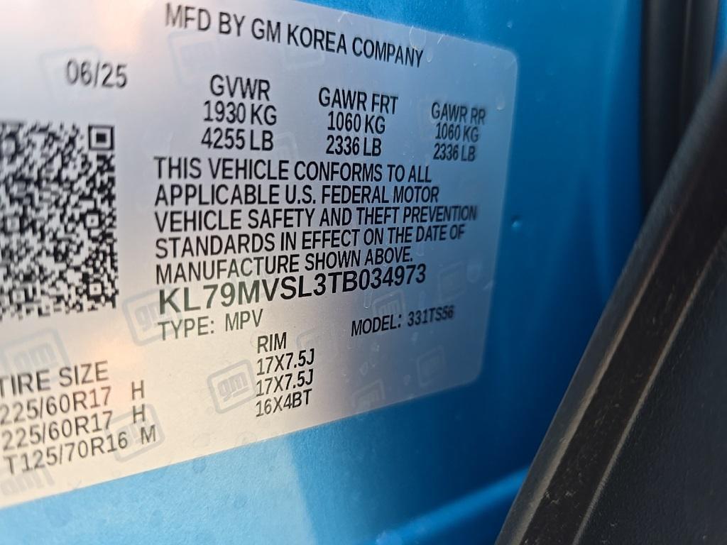 new 2026 Chevrolet TrailBlazer car, priced at $34,305