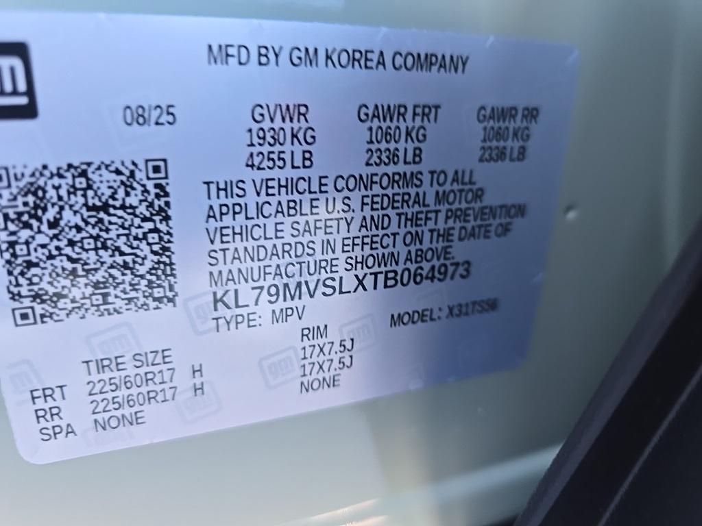 new 2026 Chevrolet TrailBlazer car, priced at $32,366