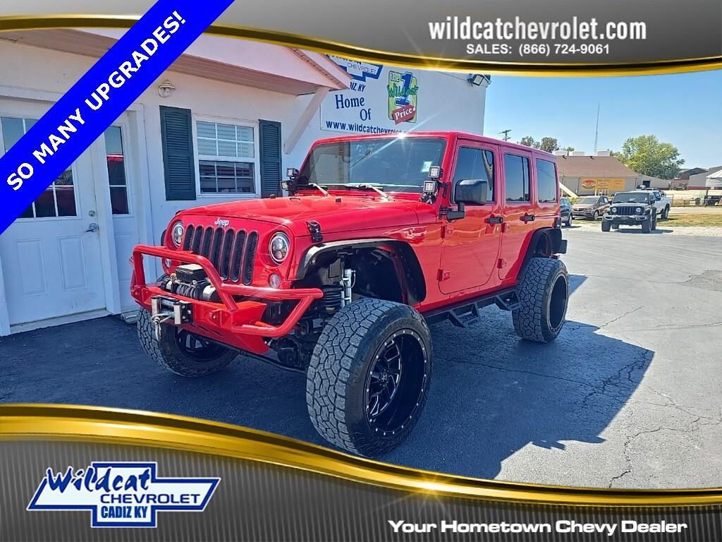used 2015 Jeep Wrangler Unlimited car, priced at $24,888