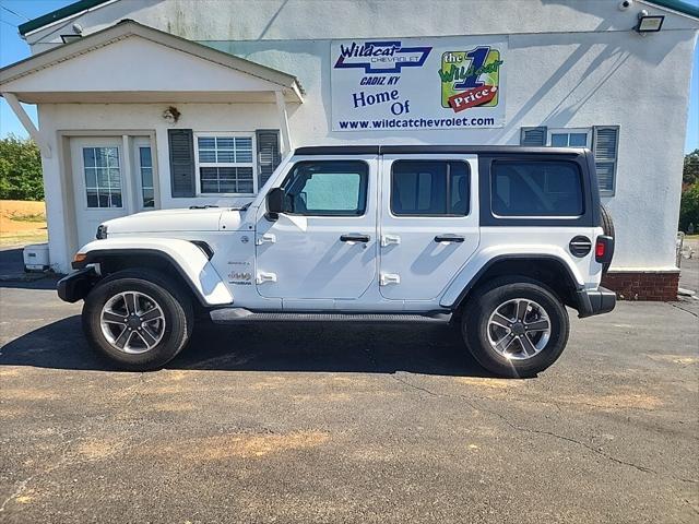 used 2022 Jeep Wrangler Unlimited car, priced at $36,981
