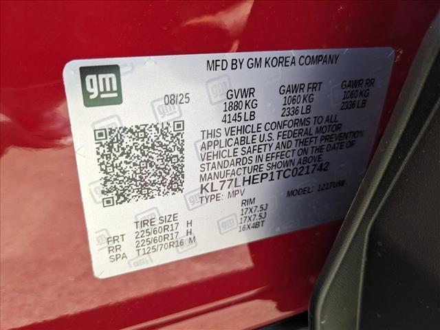 new 2026 Chevrolet Trax car, priced at $24,340