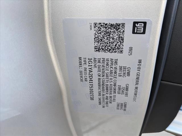 new 2026 Chevrolet Corvette car, priced at $74,480