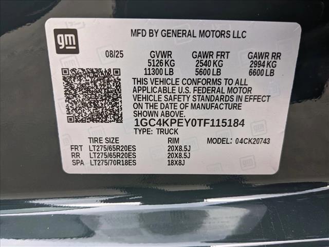 new 2026 Chevrolet Silverado 2500 car, priced at $74,245