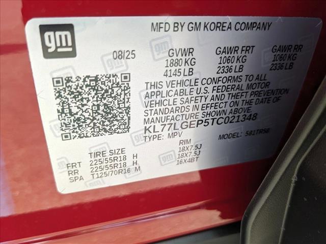 new 2026 Chevrolet Trax car, priced at $24,023