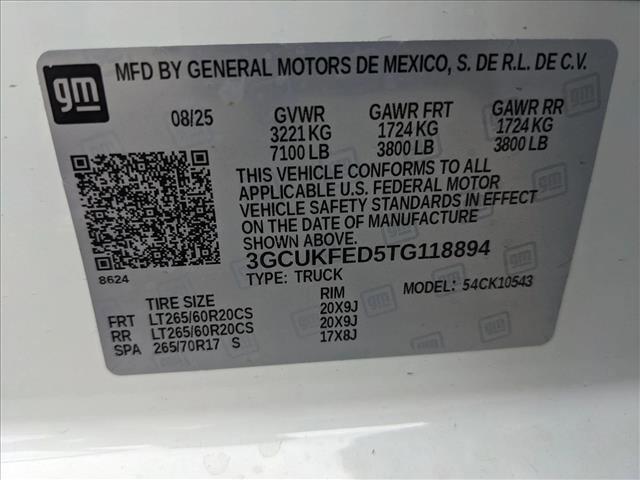 new 2026 Chevrolet Silverado 1500 car, priced at $61,899