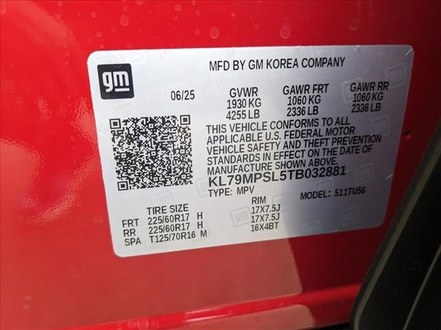 new 2026 Chevrolet TrailBlazer car, priced at $25,452