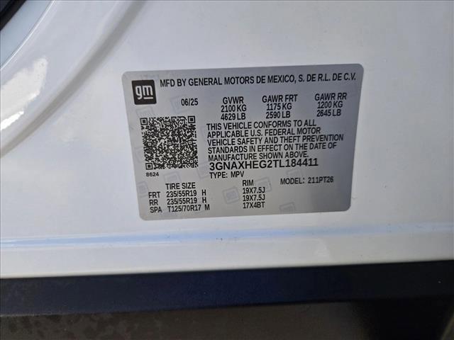 new 2026 Chevrolet Equinox car, priced at $28,925