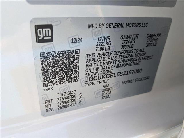 new 2025 Chevrolet Silverado 1500 car, priced at $58,903