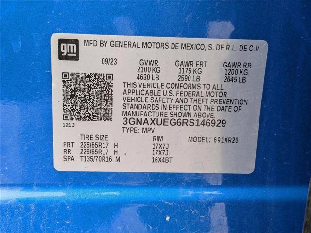 used 2024 Chevrolet Equinox car, priced at $22,557