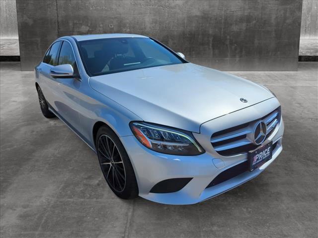 used 2021 Mercedes-Benz C-Class car, priced at $27,985