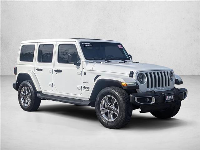 used 2020 Jeep Wrangler Unlimited car, priced at $22,985