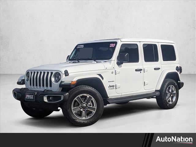used 2020 Jeep Wrangler Unlimited car, priced at $22,985