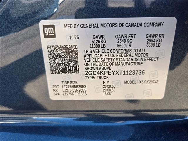 new 2026 Chevrolet Silverado 2500 car, priced at $74,834