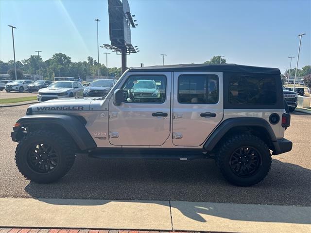 used 2021 Jeep Wrangler Unlimited car, priced at $27,988