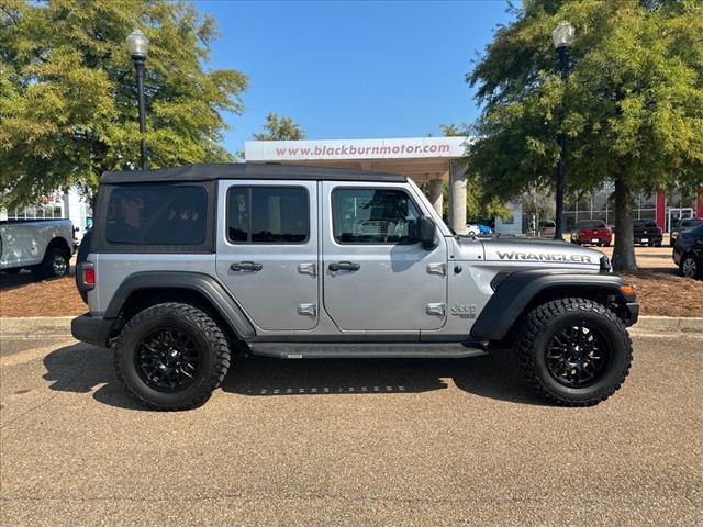 used 2021 Jeep Wrangler Unlimited car, priced at $27,988