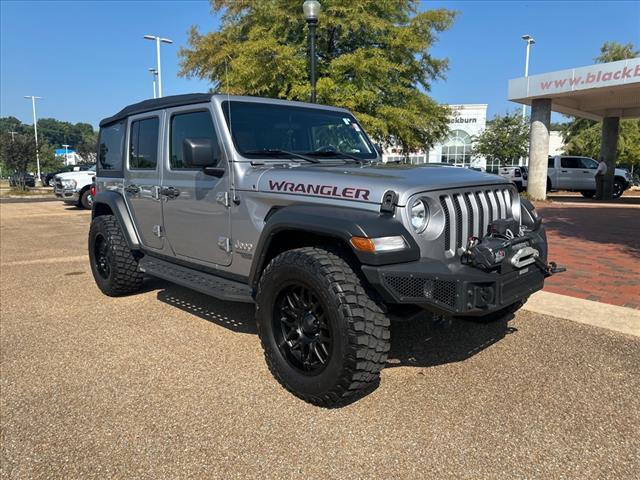 used 2021 Jeep Wrangler Unlimited car, priced at $27,988