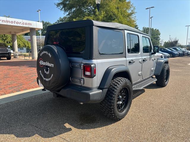 used 2021 Jeep Wrangler Unlimited car, priced at $27,988