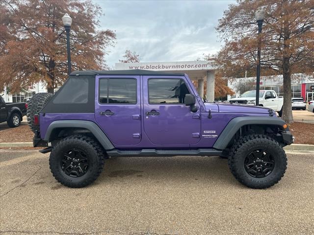 used 2018 Jeep Wrangler JK Unlimited car, priced at $25,995