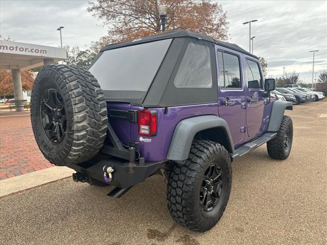 used 2018 Jeep Wrangler JK Unlimited car, priced at $25,995