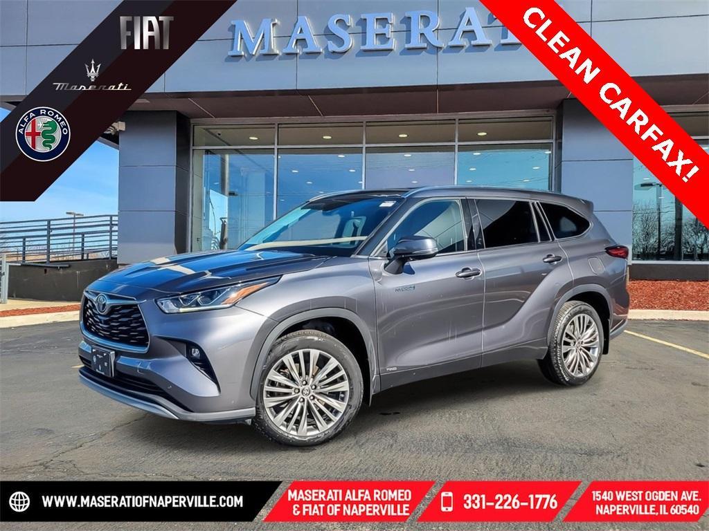 used 2021 Toyota Highlander Hybrid car, priced at $39,798