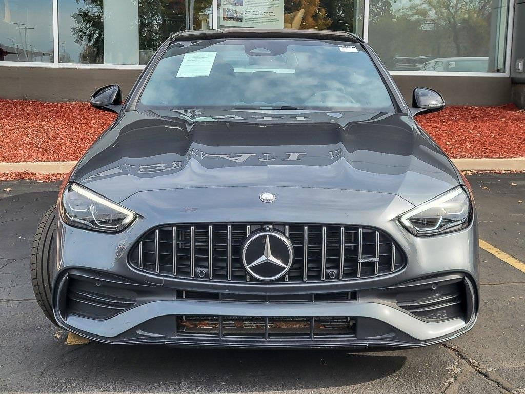 used 2024 Mercedes-Benz AMG C 43 car, priced at $51,994