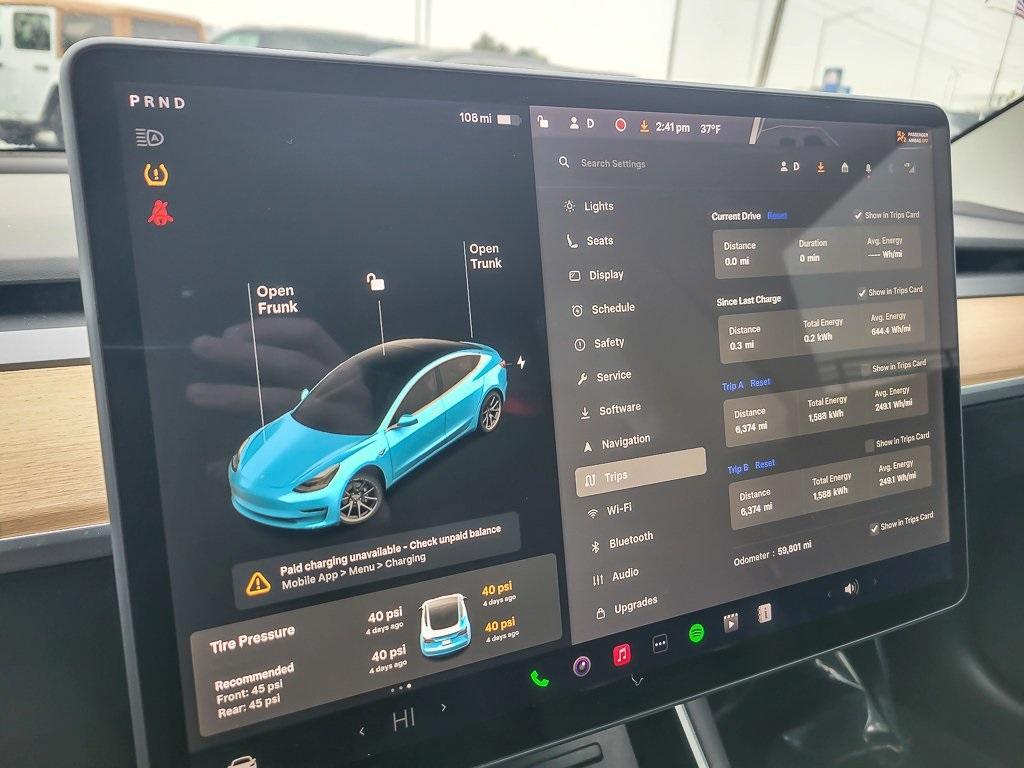 used 2019 Tesla Model 3 car, priced at $20,598