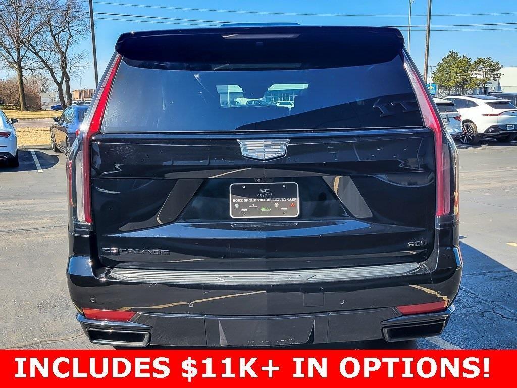 used 2023 Cadillac Escalade car, priced at $83,219
