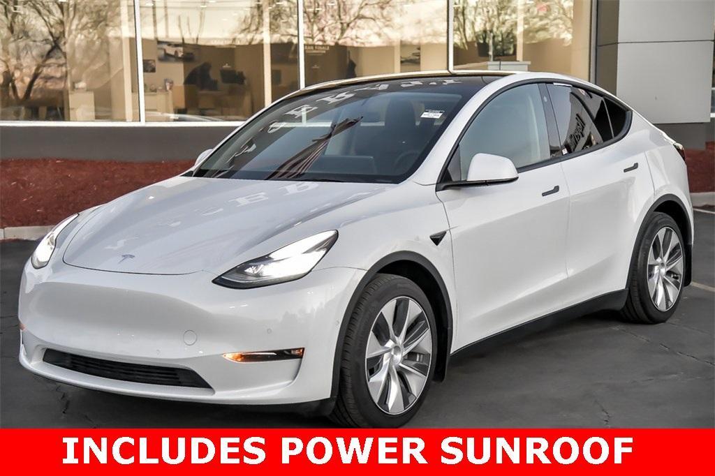 used 2021 Tesla Model Y car, priced at $27,369