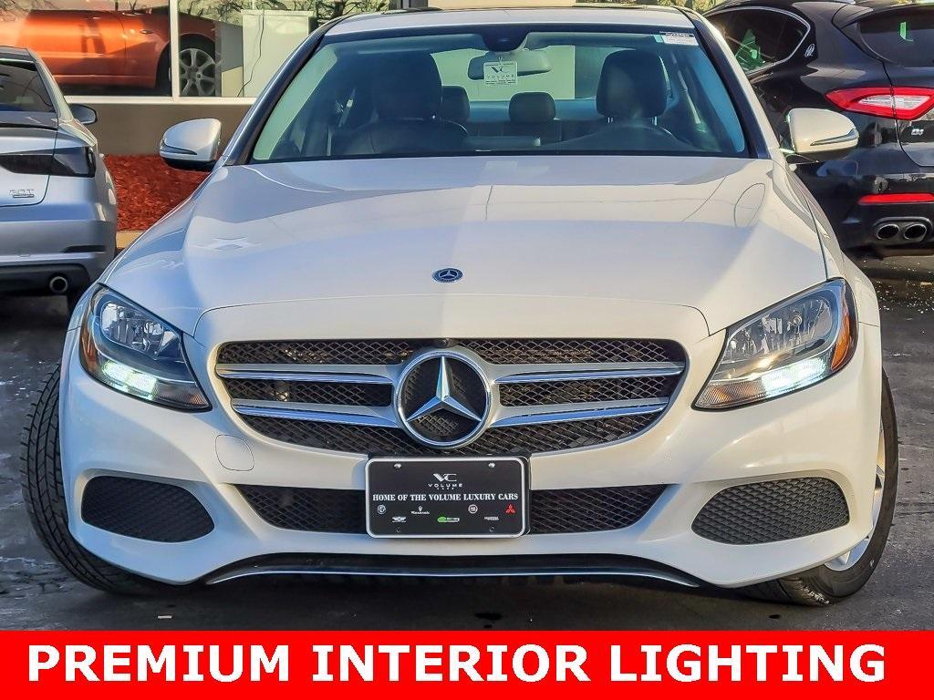 used 2018 Mercedes-Benz C-Class car, priced at $18,389