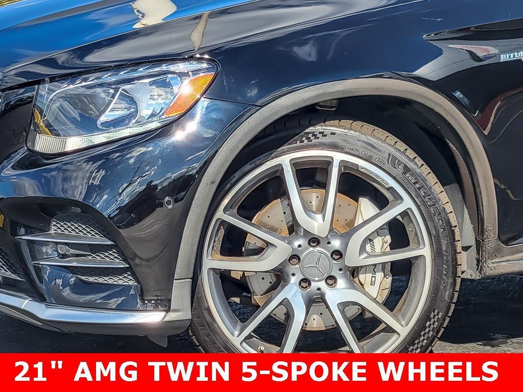 used 2018 Mercedes-Benz AMG GLC 43 car, priced at $19,979