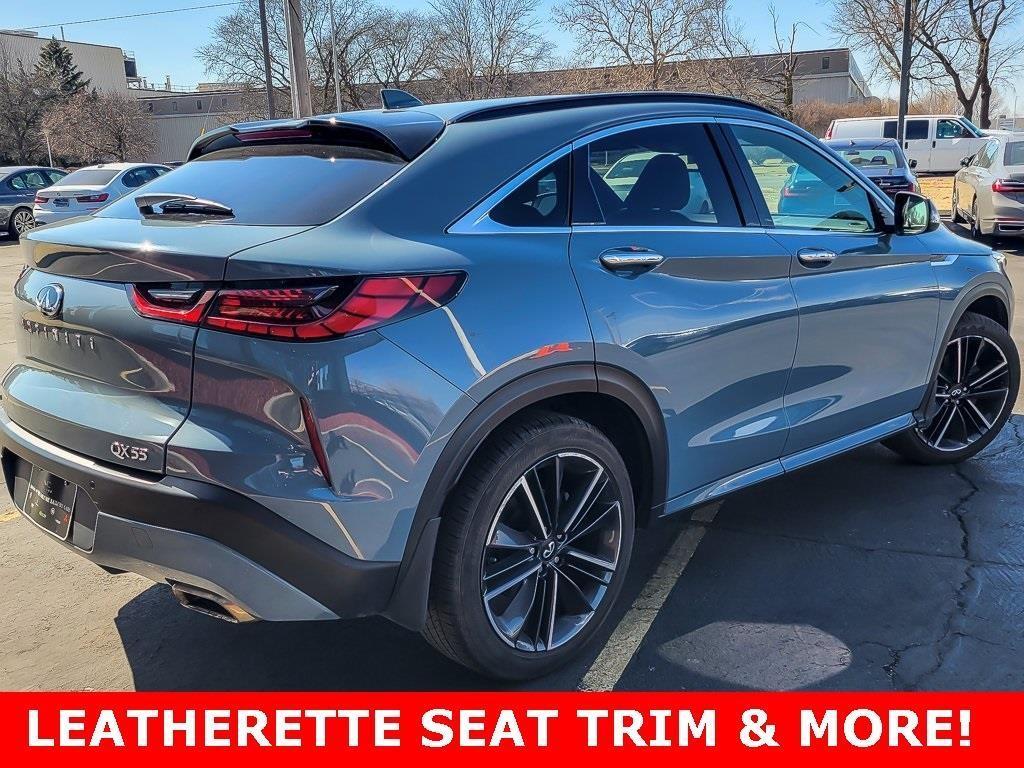 used 2022 INFINITI QX55 car, priced at $30,289