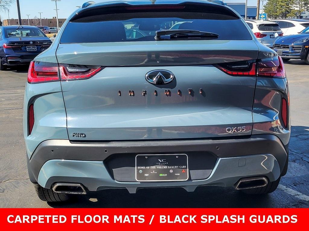 used 2022 INFINITI QX55 car, priced at $31,489