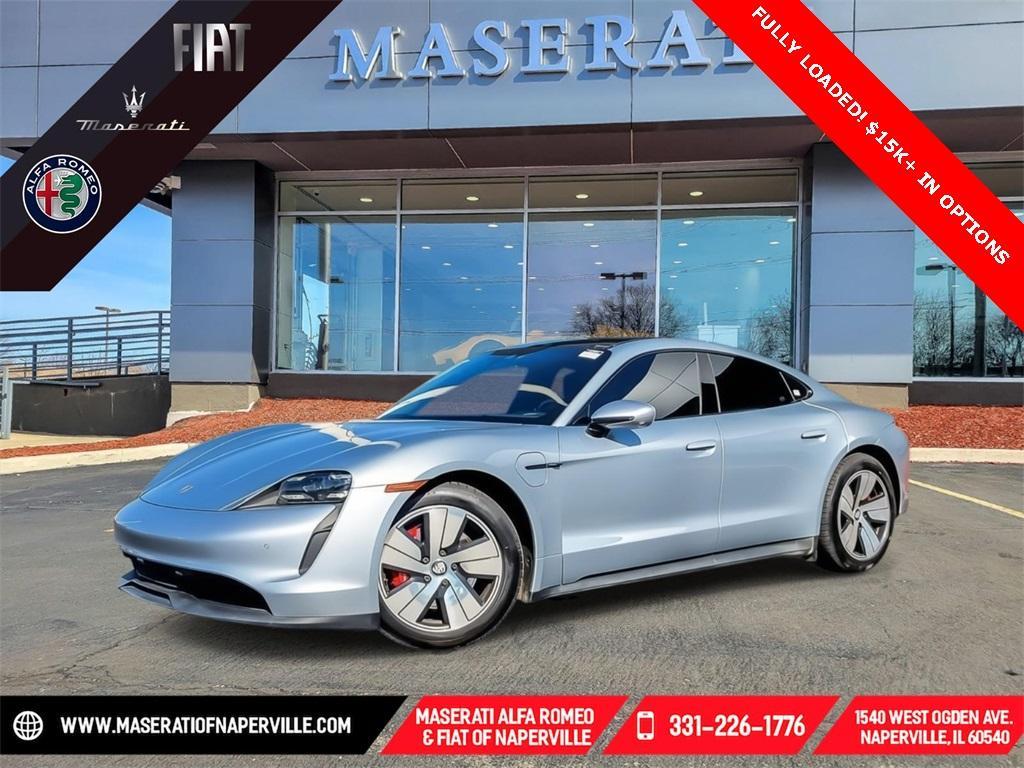 used 2022 Porsche Taycan car, priced at $61,998