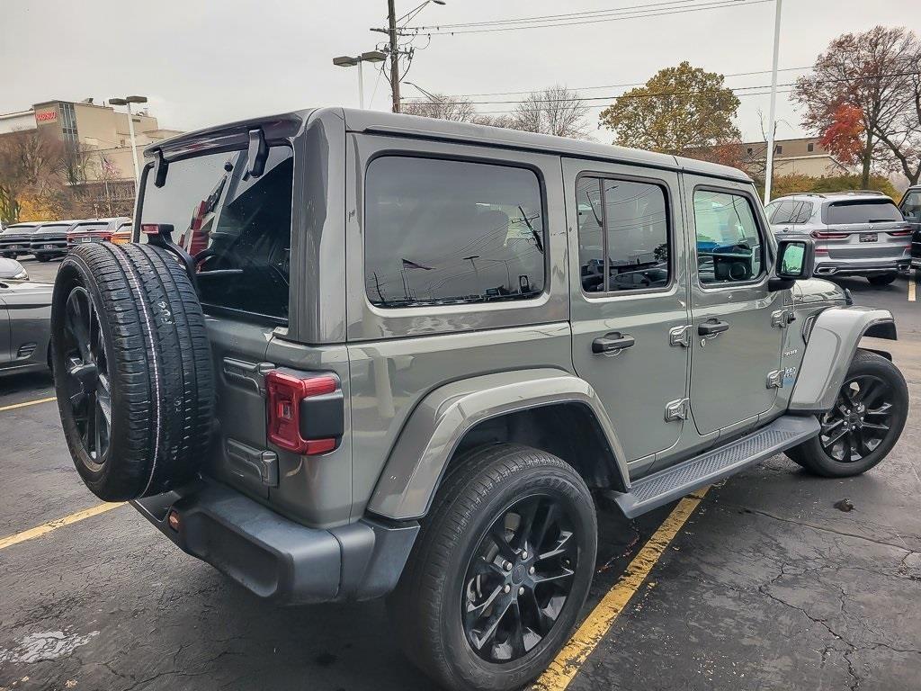 used 2022 Jeep Wrangler Unlimited 4xe car, priced at $30,199